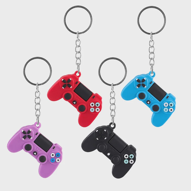 Video Game Key Chain Party Favour Pack of 4