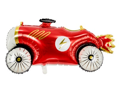 Foil Balloon Red Car 1pkt 111x63CM