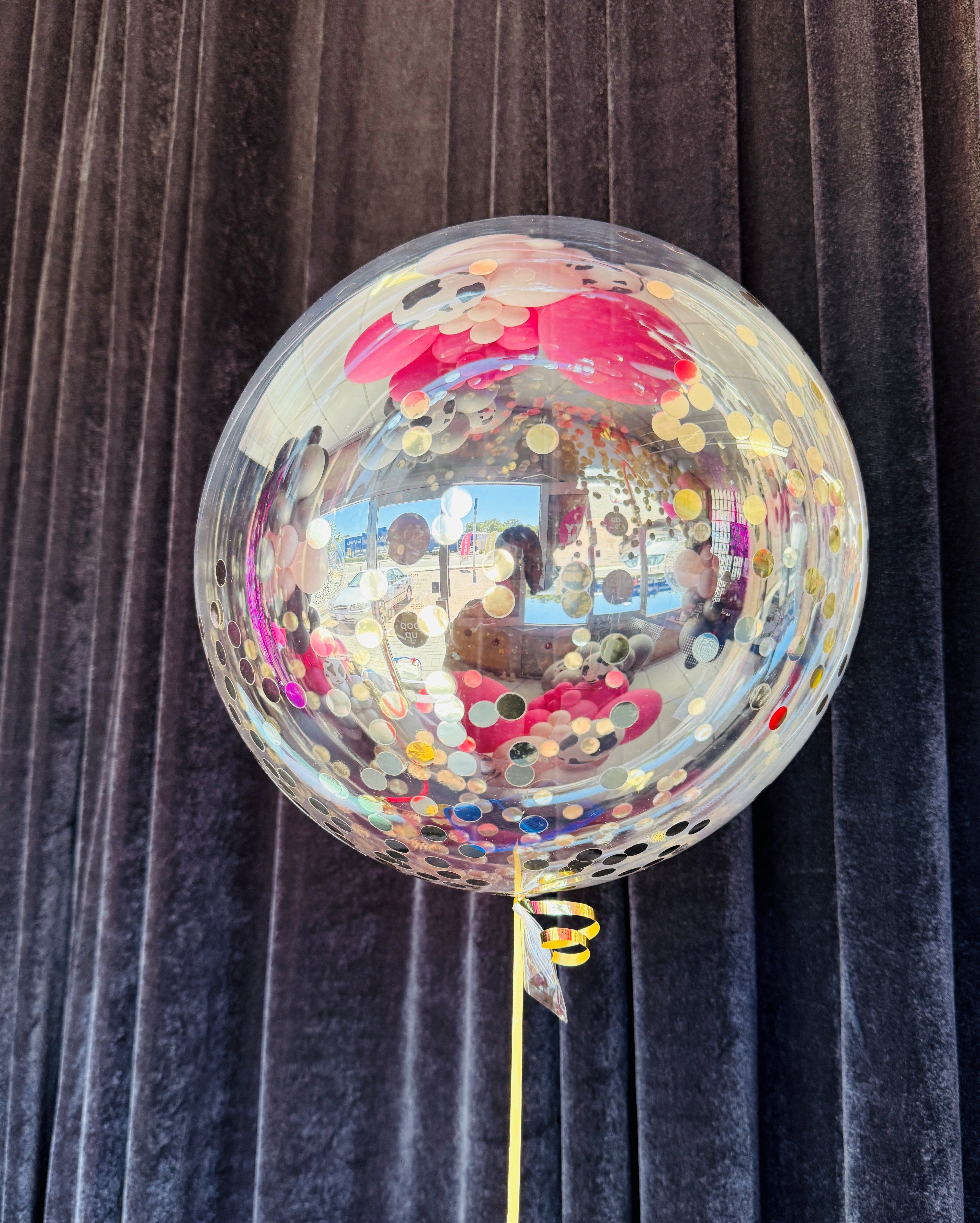 12inch Confetti Bobo Balloon