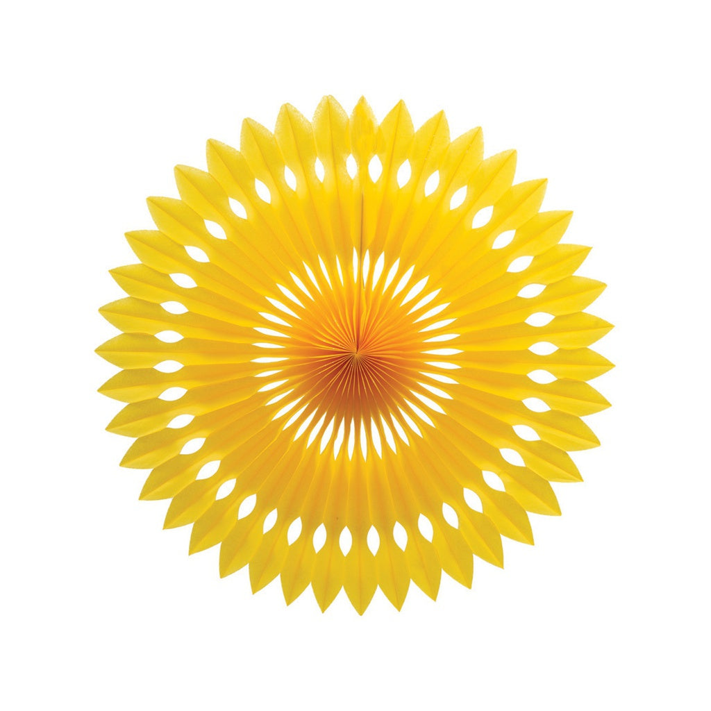 Yellow Hanging Fan 24cm