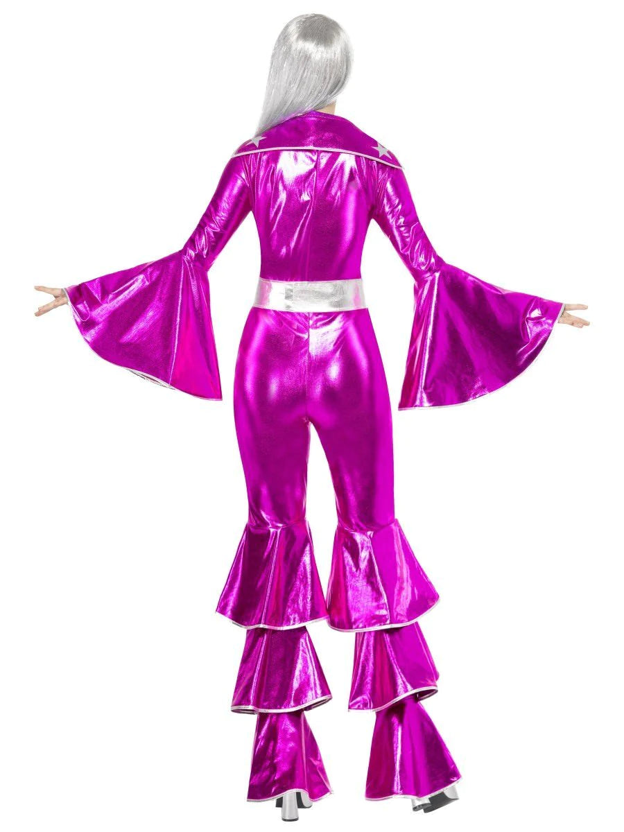 1970s Pink Dancing Queen Womens Costume