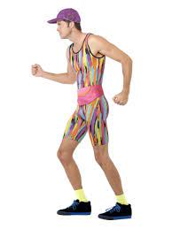 90's Mr Energizer Aerobics Instructor Mens Costume