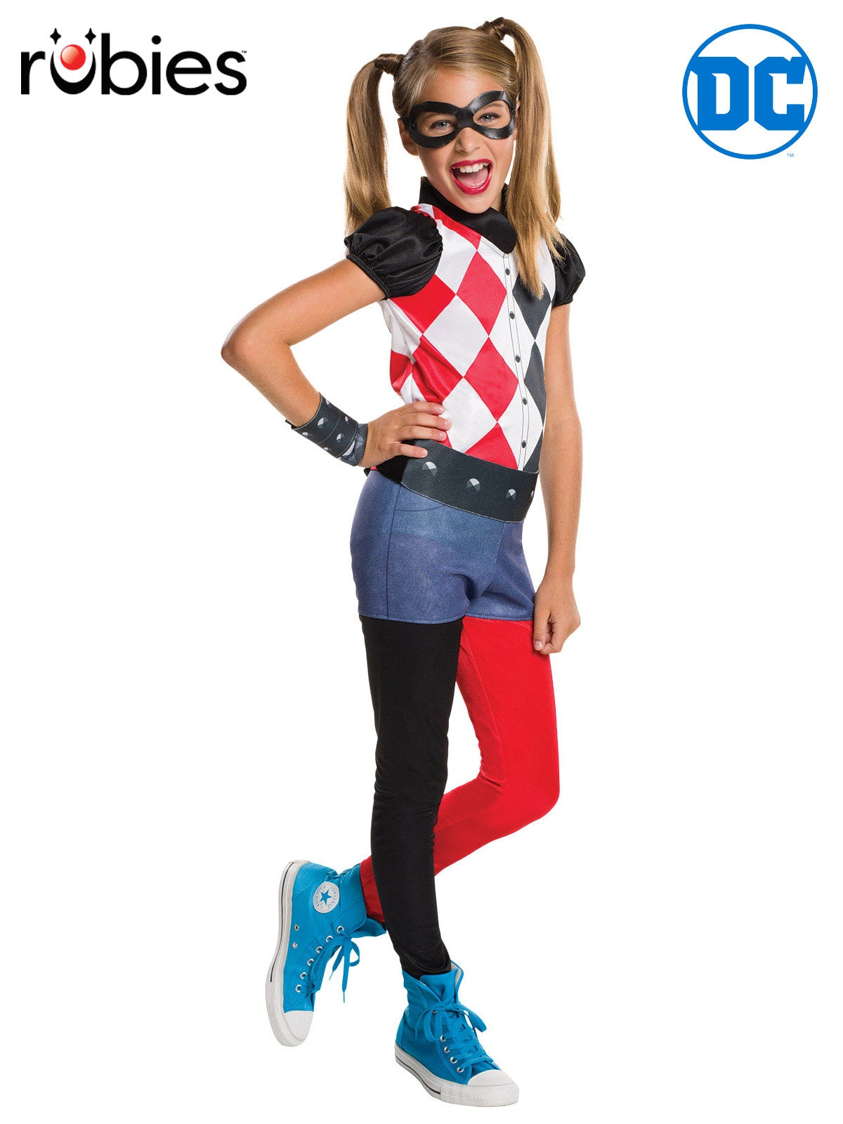 Harley Quinn Superhero Girls Costume