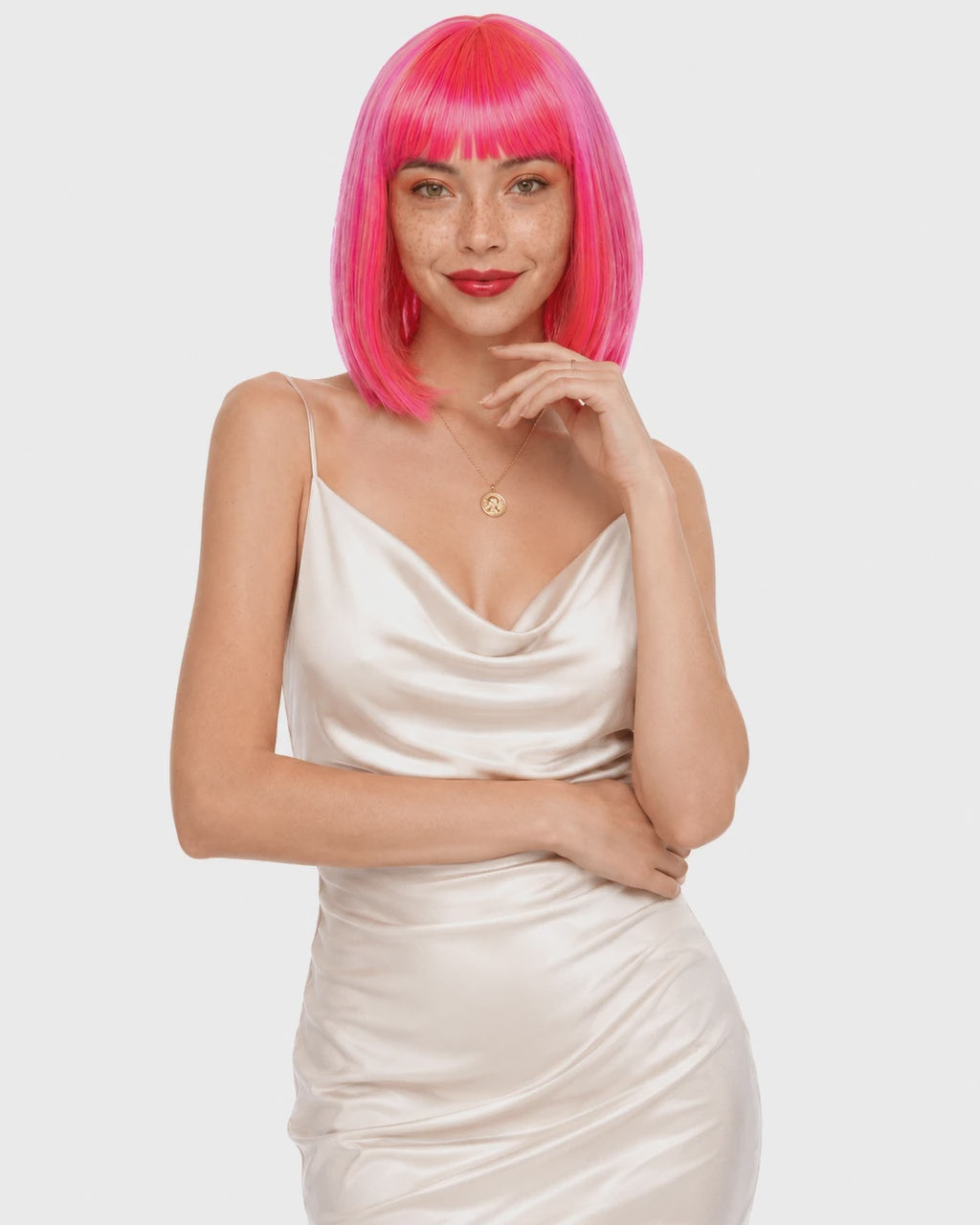 Fever Dream Claudia Fashion Wig - Pink Voltage