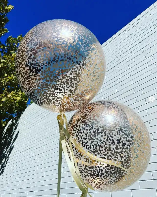 36 inch Custom Made Confetti Latex Balloon