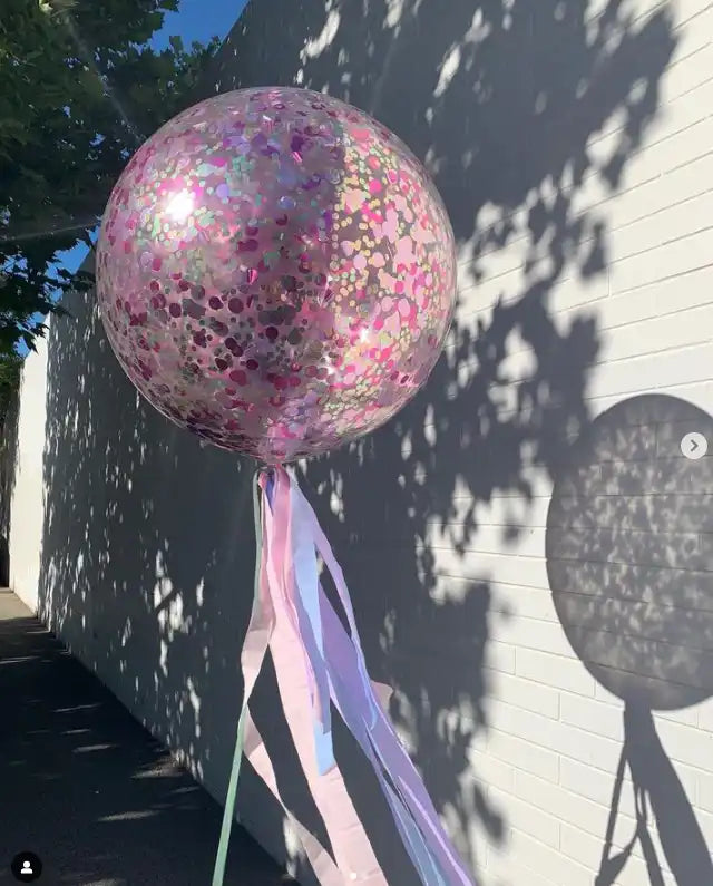 36 inch Custom Made Confetti Latex Balloon