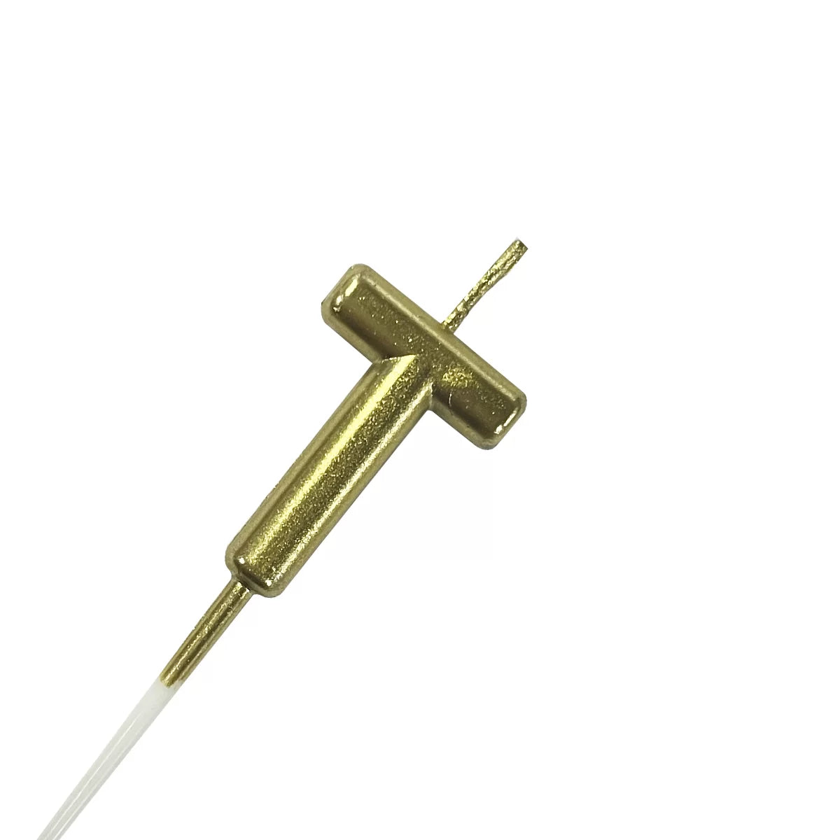 Gold Happy Birthday Letter Candles