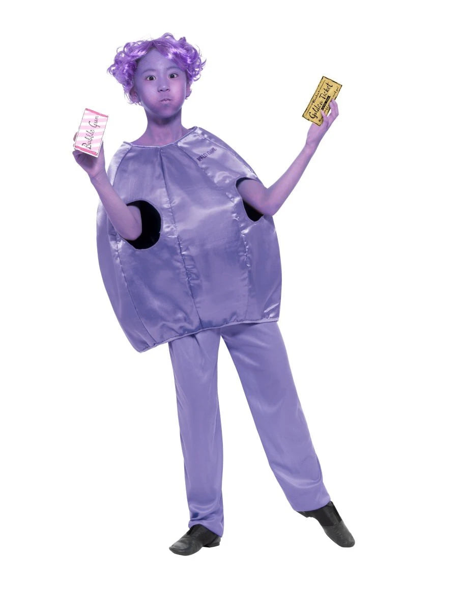 Roald Dahl Violet Beauregarde Costume