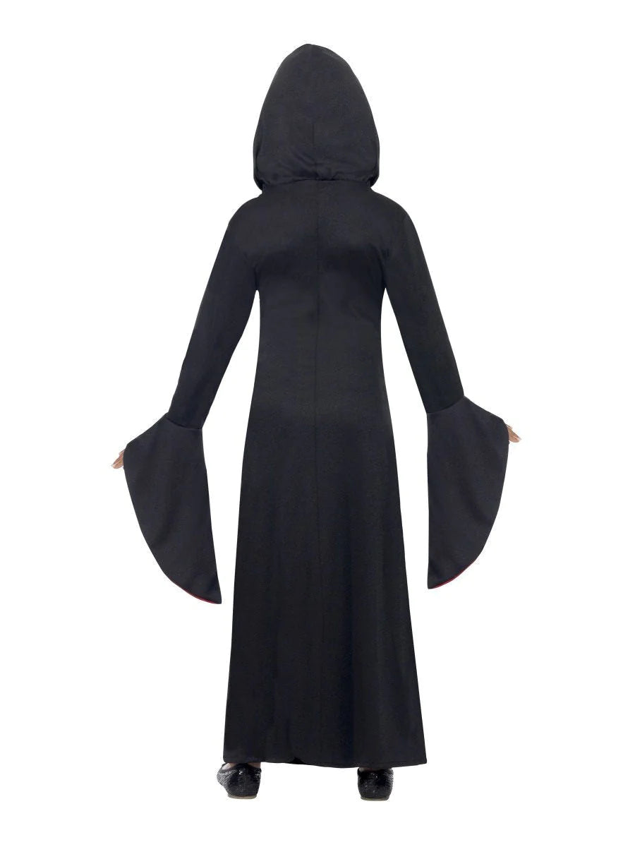 Hooded Vamp Girls Robe Costume