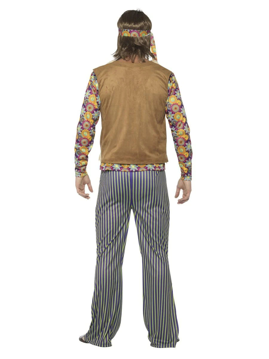60s Hippie Singer Mens Costume