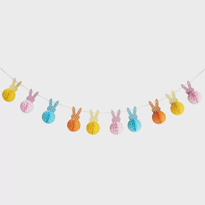 Honeycomb Bunny Garland