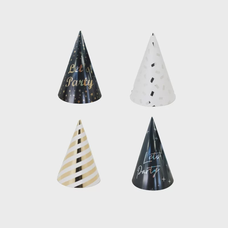 Let's Party Paper Hat (Pack of 8)