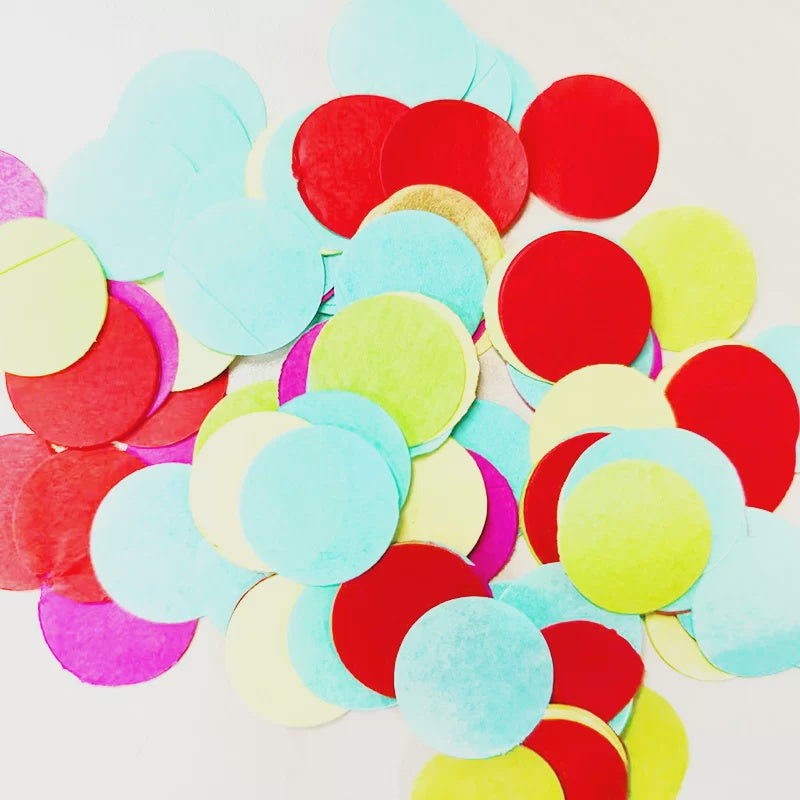 Multicolor Paper Confetti