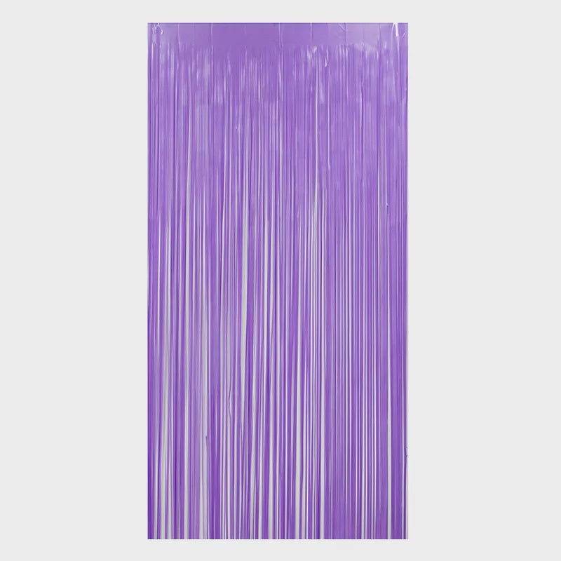 Purple Foil Curtain