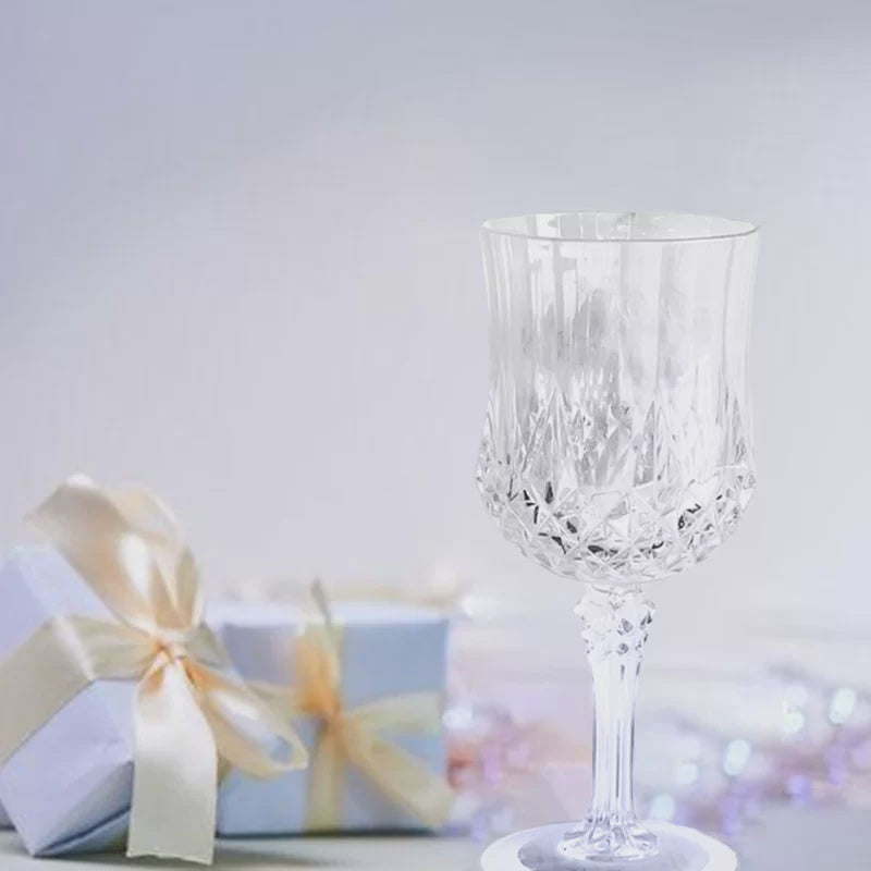 Crystal Look Clear Acrylic Wine Glass