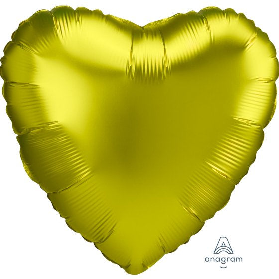 Satin Luxe Lemon Heart Foil