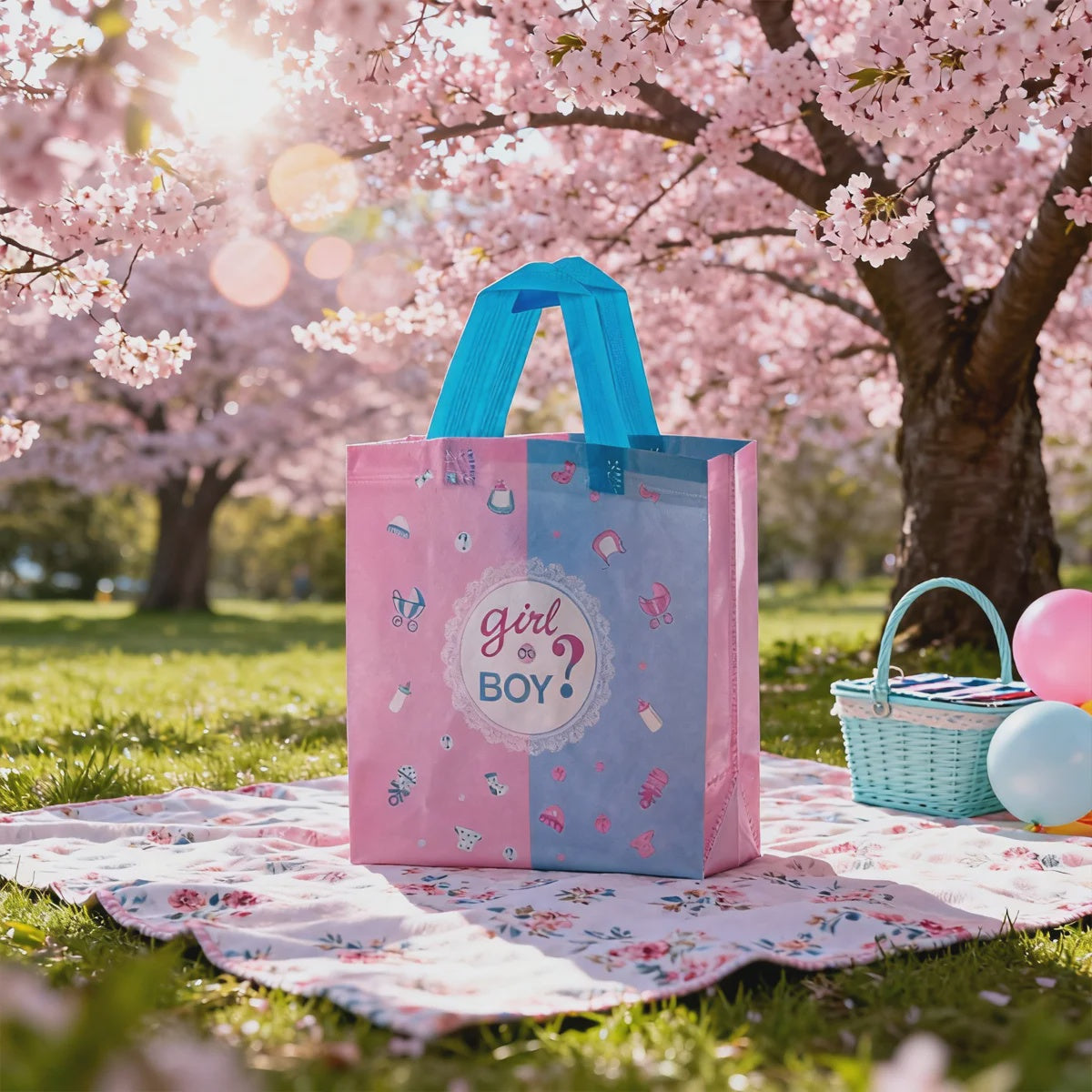 Gender Reveal Gift Bag