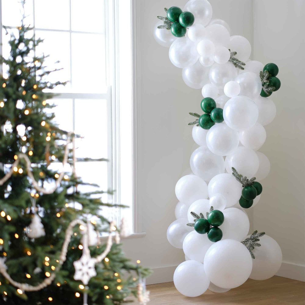 Nordic Noel Balloon Arch DIY