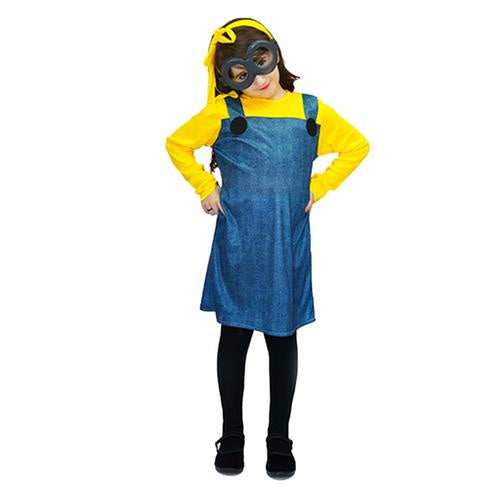 Cheeky Yellow Worker Girls Costume
