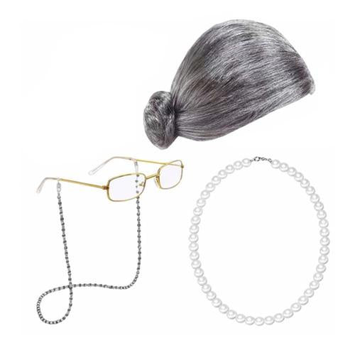 Kids Granny Costume Kit