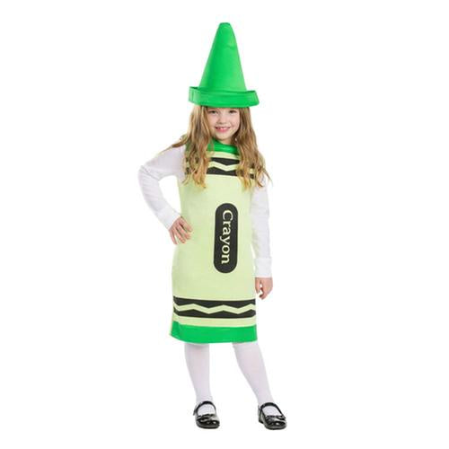 Colour Crayon Kids Costume