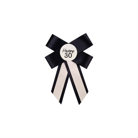 Elegant Milestone 30 Rosette