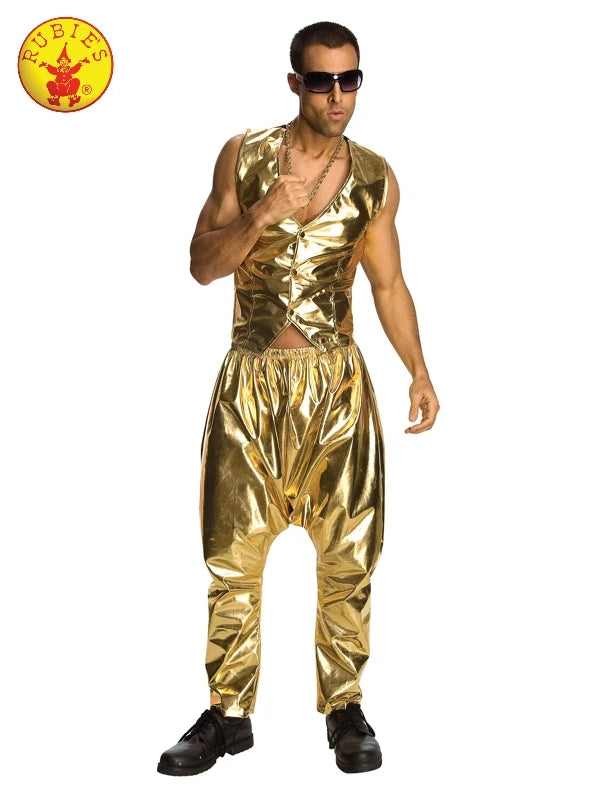 1990s Gold Rapper Pants