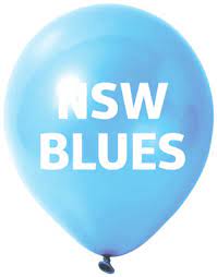 NSW State Of Origin Dark Blue Balloons 25pk