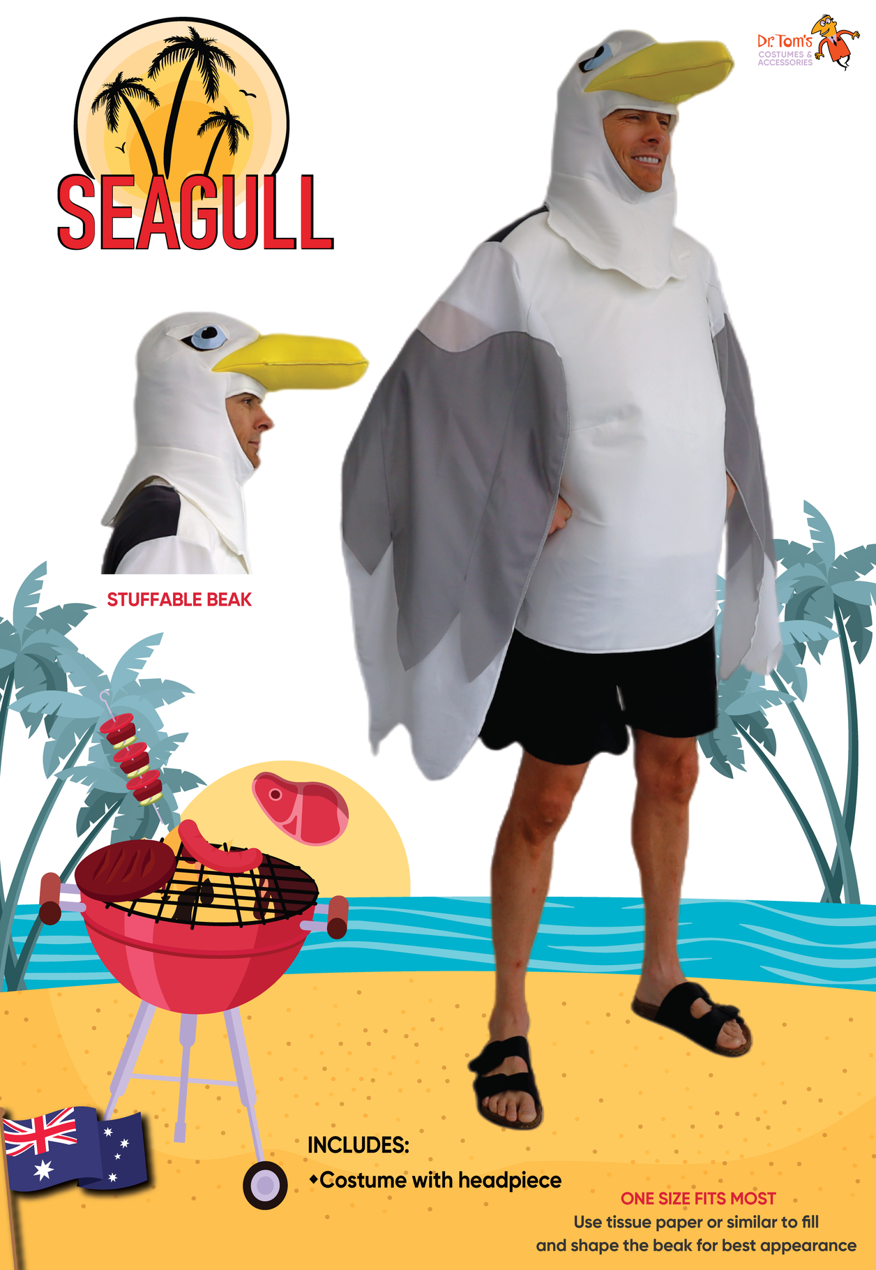 Seagull Novelty Costume