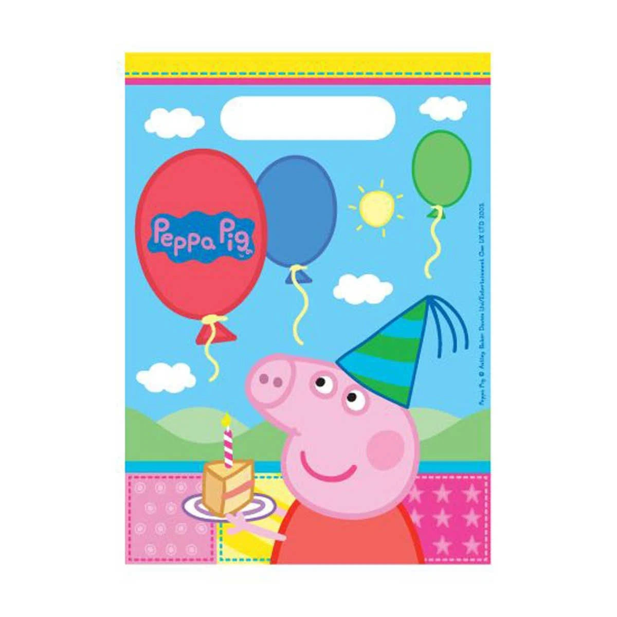 Peppa Pig Lolly Bags 8pk