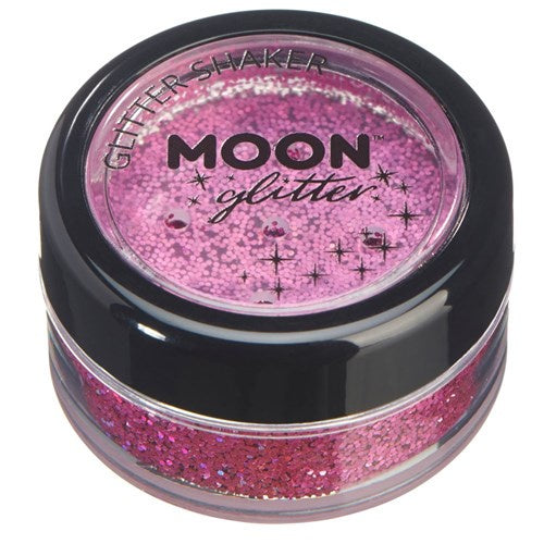 Holographic Glitter Shaker -Pink