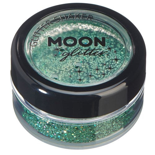 Holographic Glitter Shaker -Green