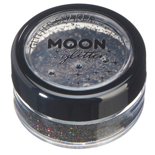 Holographic Glitter Shaker -Black