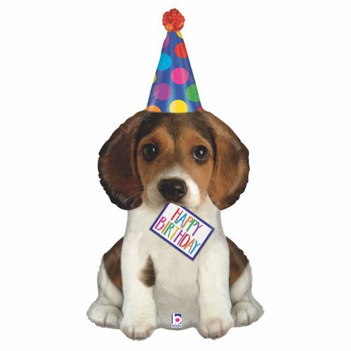 Birthday Puppy Shape Foil Balloon