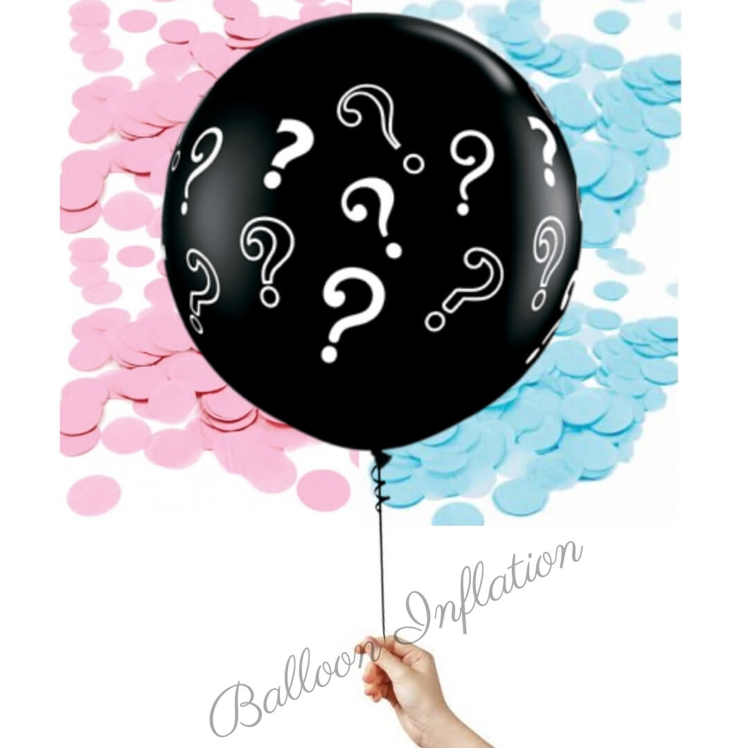 Gender "Question Mark"  Reveal Balloon