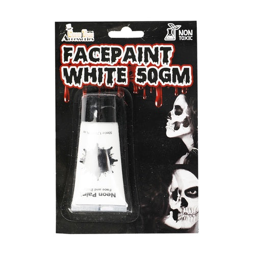 White Halloween Face Paint 50g