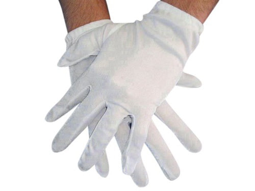 Gloves - Short White Gloves