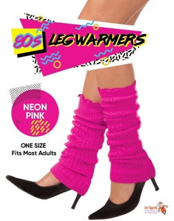 Neon Pink Leg Warmers