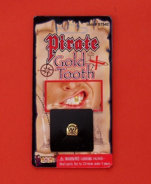 Gold Pirate Tooth