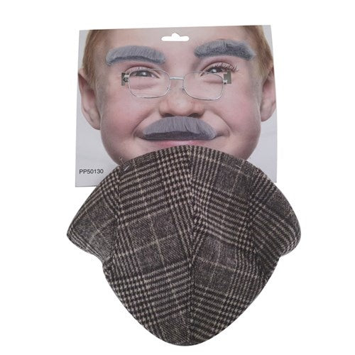 Old Man Disguise Kids Costume