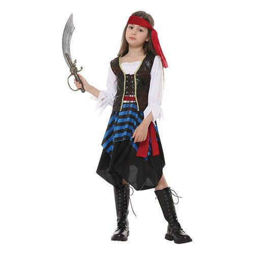 High Seas Pirate Girls Costume