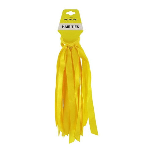 Yellow Tassel Hair Ties