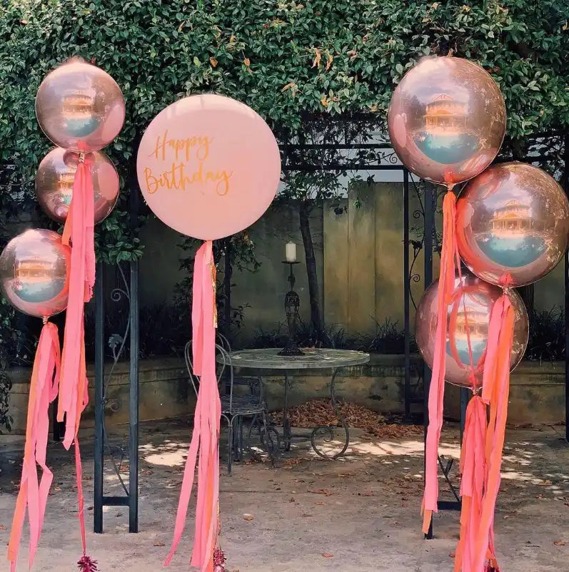 Rose Gold Orbz Balloon