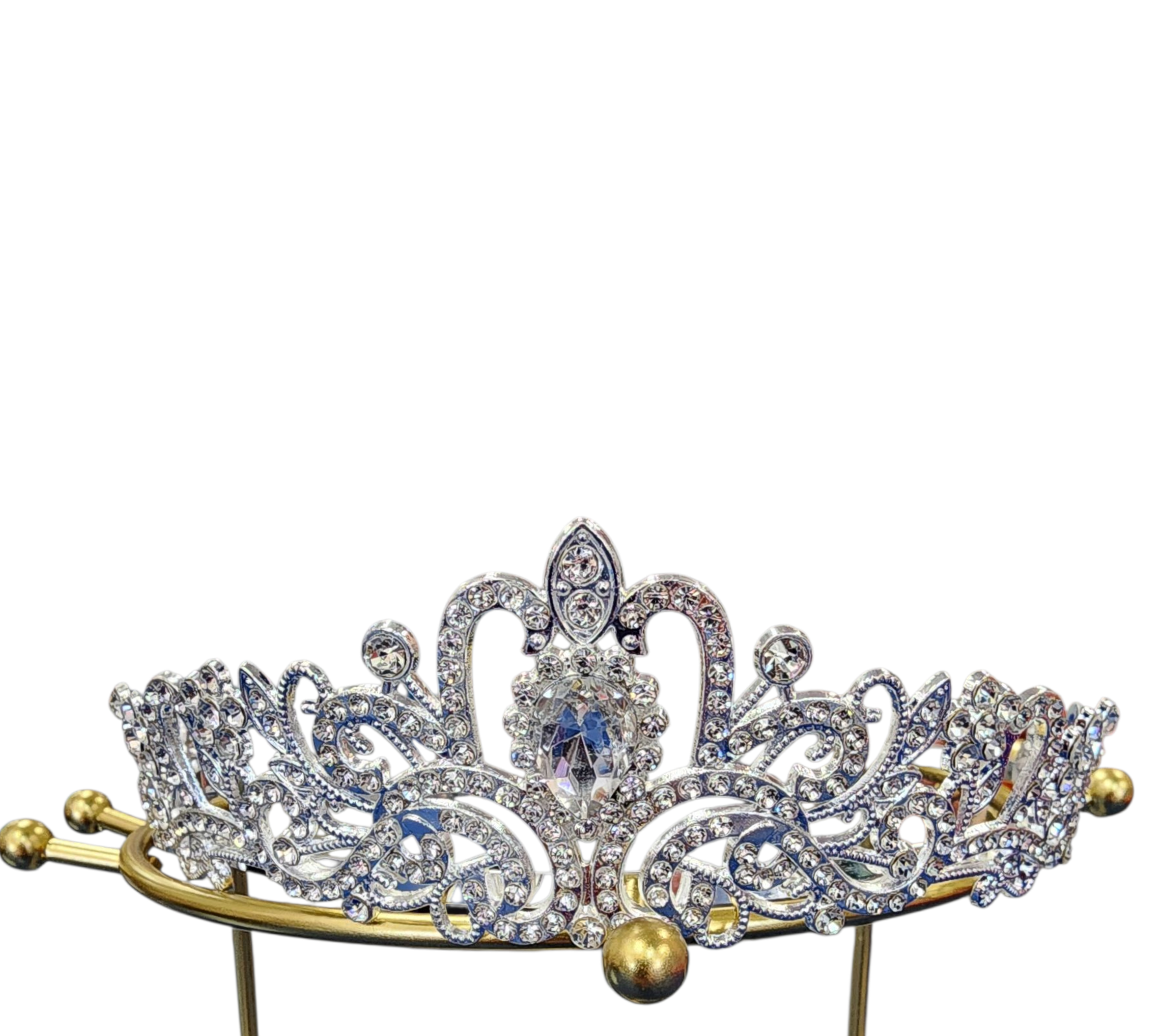 Silver Gleam Tiara