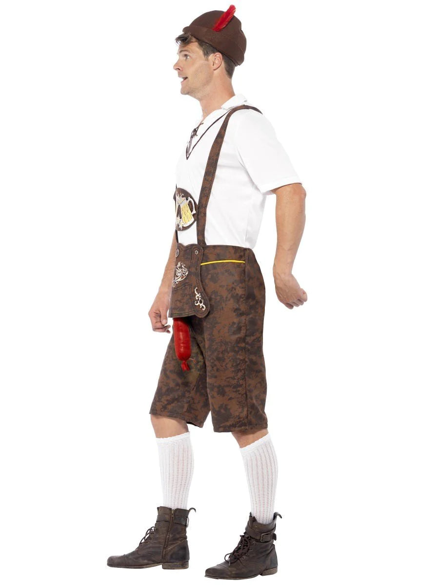 Brad Wurst Mens Funny Oktoberfest Costume