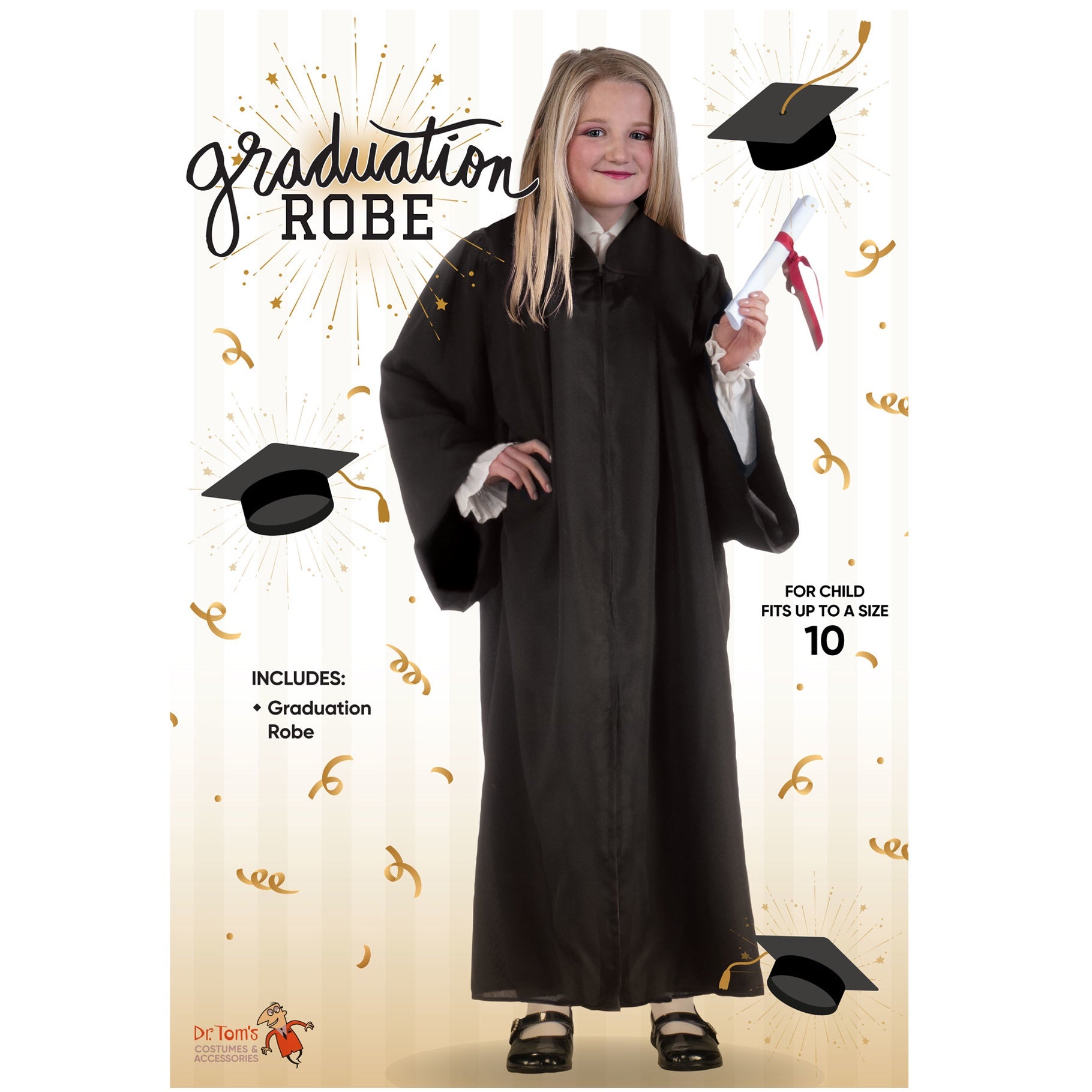 Graduation Robe Child Costume