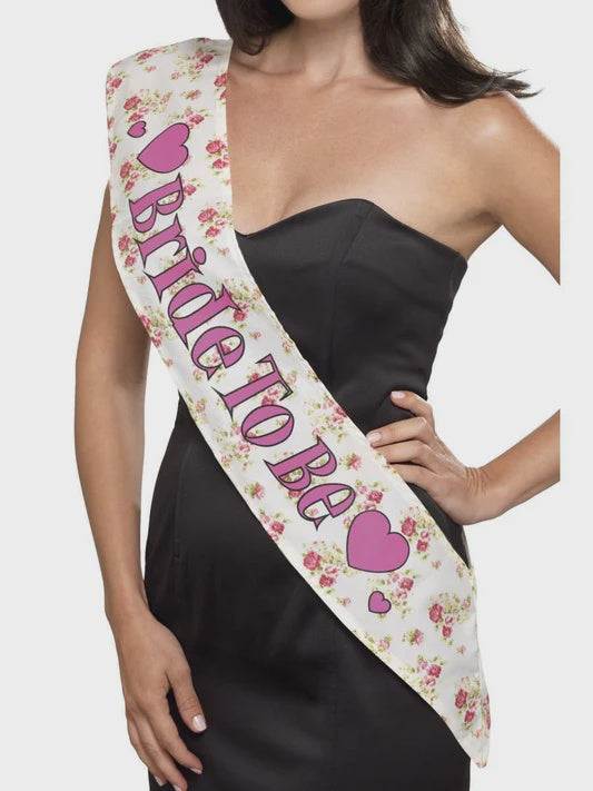 Deluxe Vintage Bride To Be Sash