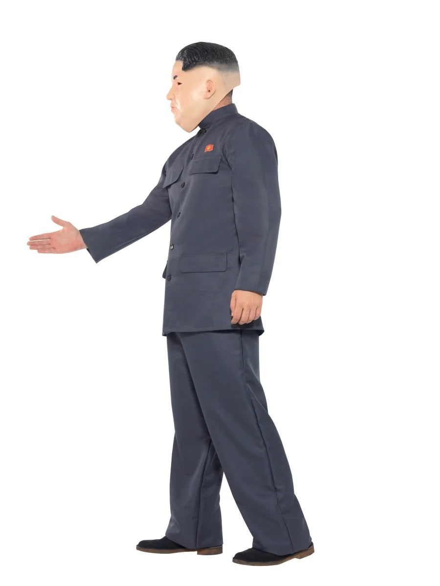 Dictator Mens Grey Costume
