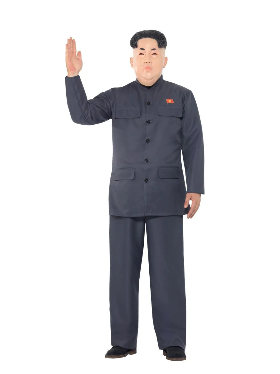 Dictator Mens Grey Costume