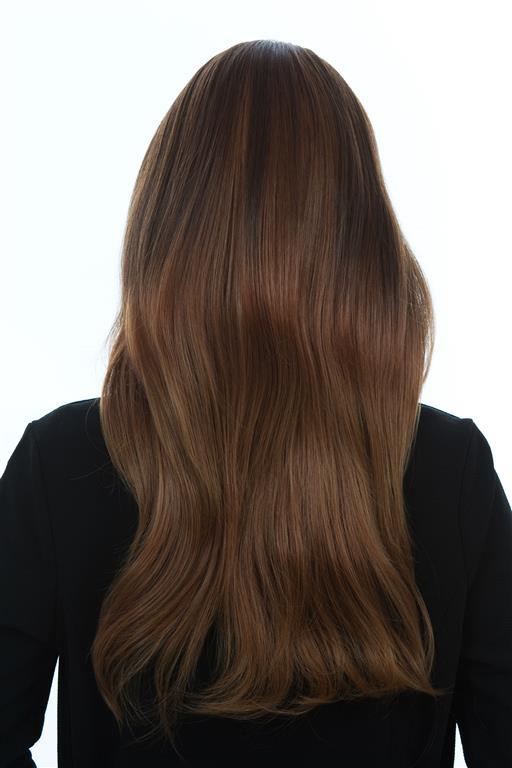 First Lady (Melania Trump) Long Brown Costume Wig